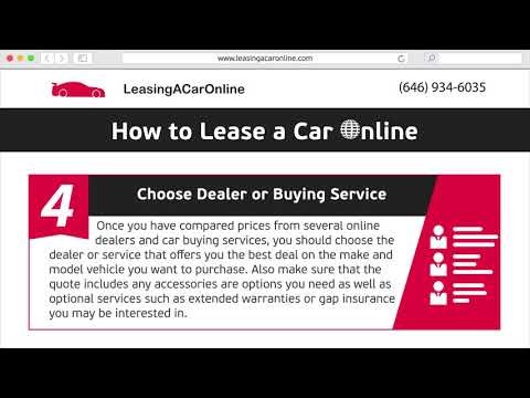 How to Lease a Car Online